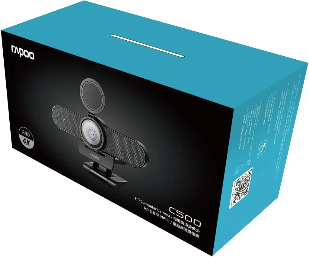 RAPOO C500 USB 4K Computer Camera