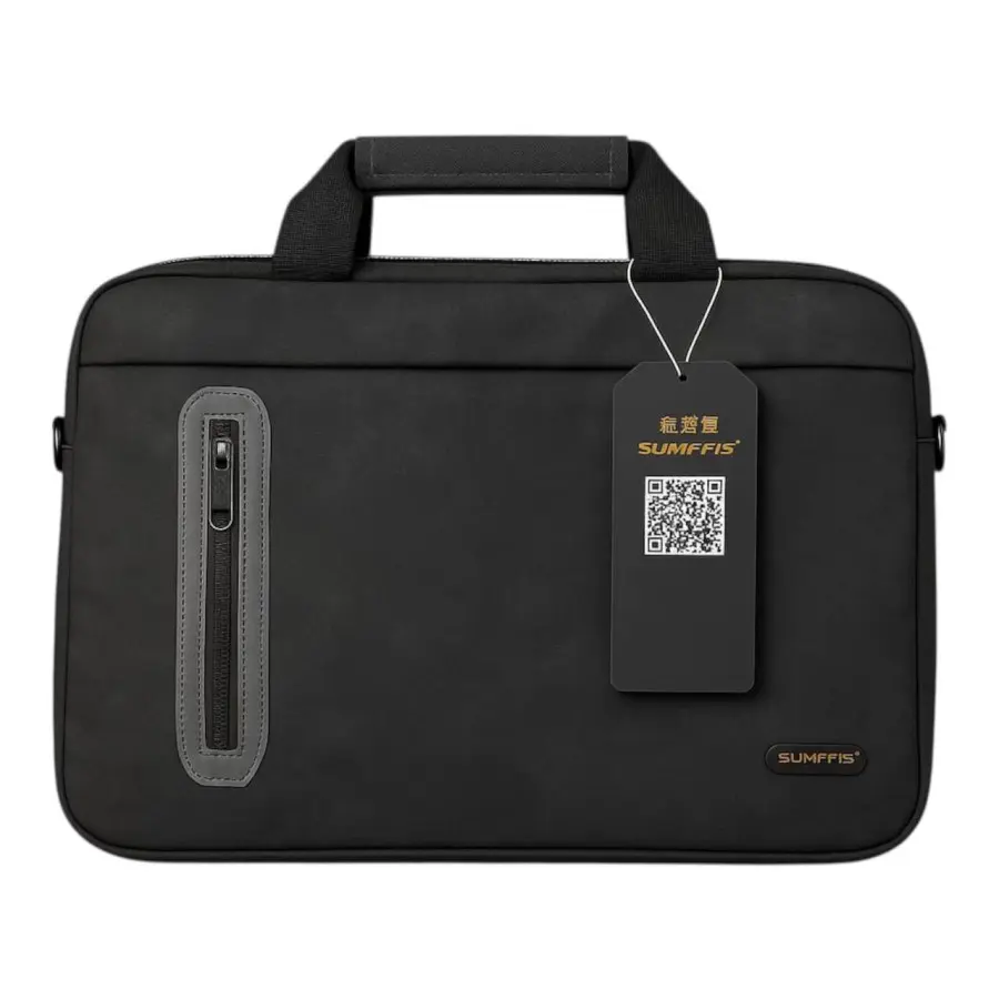 Leather bag Sumffis SS-0337(Black) 
