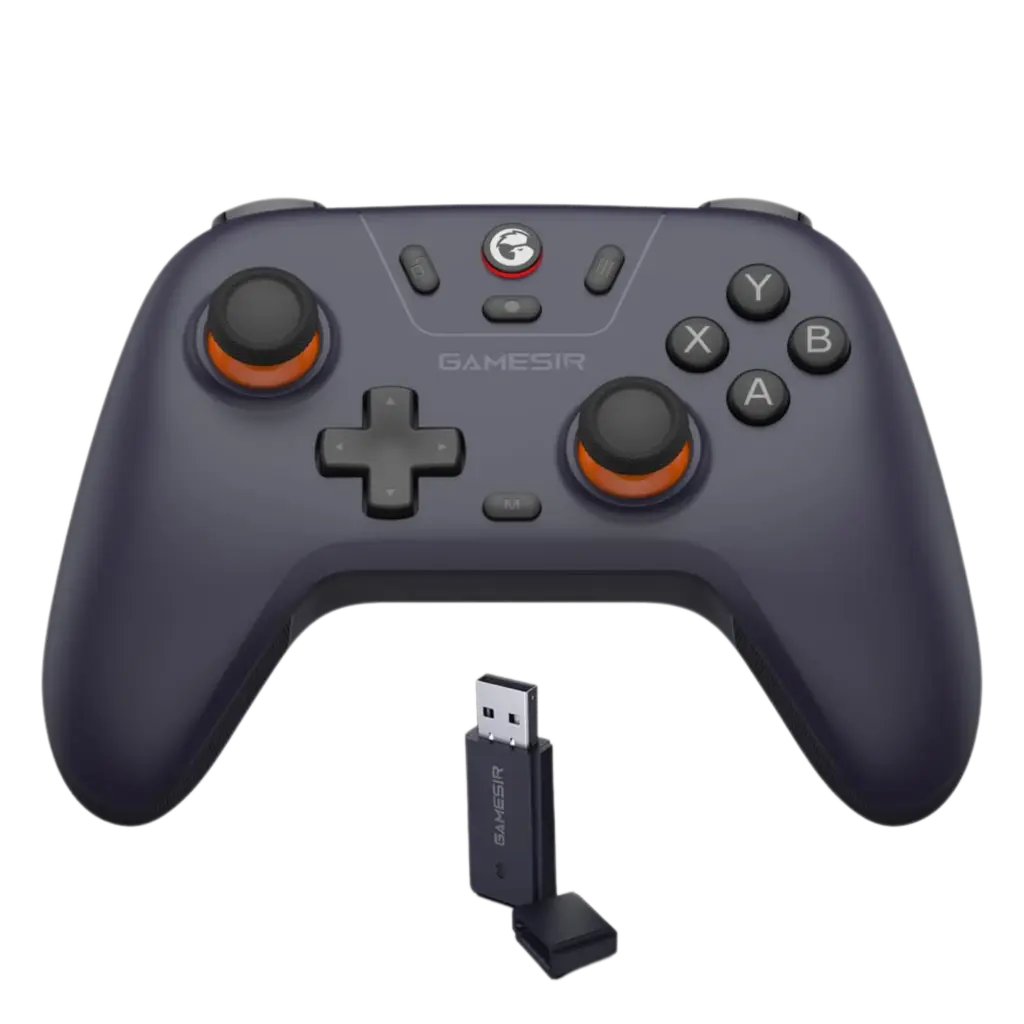 GameSir Nova Lite 2.4g Wireless Controller for Windows PC, iPhone, Android, Switch & Steam Deck, Bluetooth Controller Gamepad with Hall Effect Trigger,Turbo,Rumble Vibration(White)