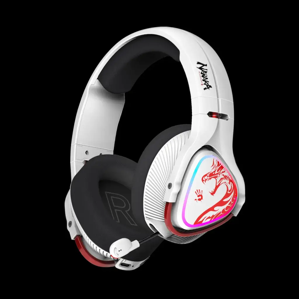 HEADSET BLOODY MR720 NARAKA WHITE 