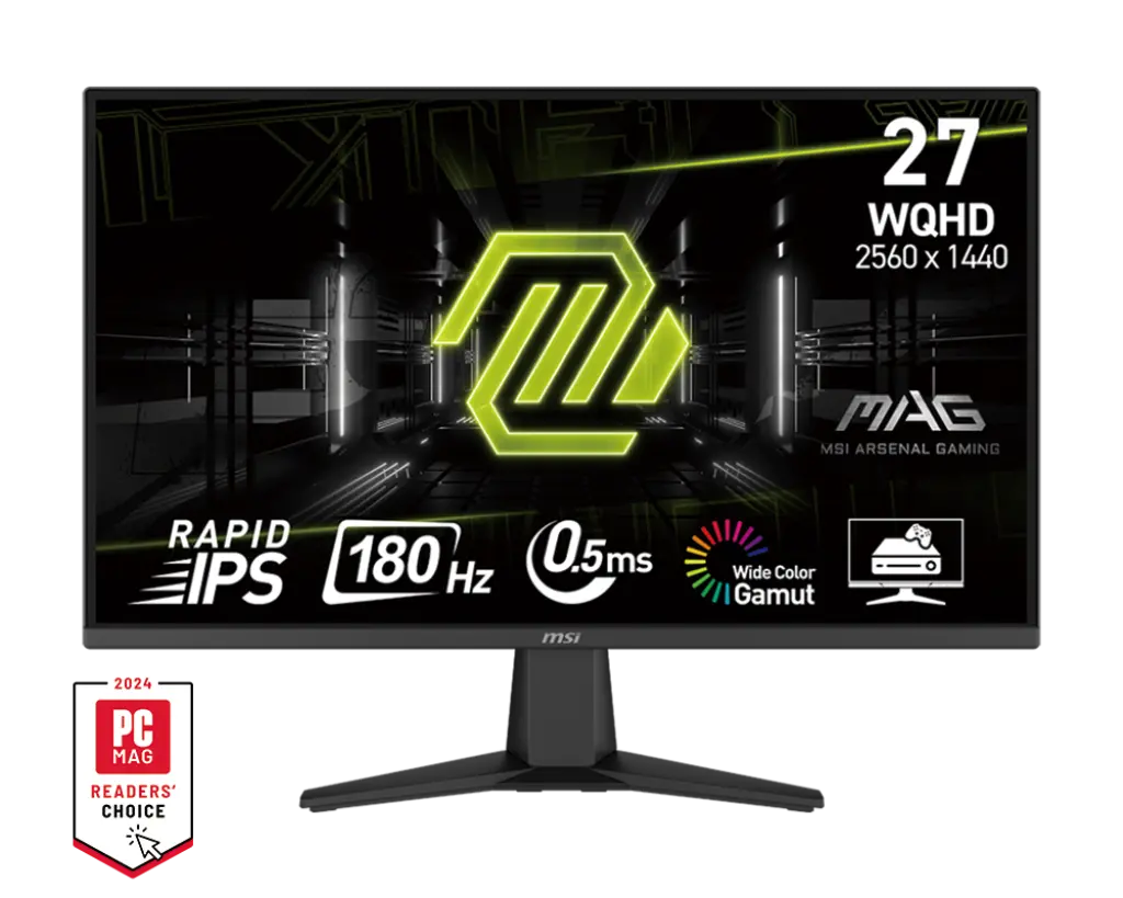 GAMING MONITOR MSI G275QF E2 27 2K 180Hz