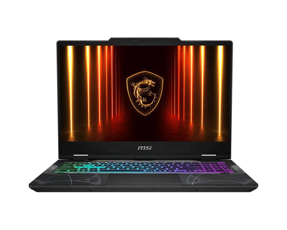 MSI Cyborg 15 B2RWFKG - 071US , Intel Core 7 240H,16GB DDR5 - 512GB NVMe PCIe SSD,NVIDIA RTX 5060 GDDR7 8GB, 15.6" FHD 144Hz, RGB Keyboard ENG, W11 64bit Home ,1 Year Warranty, Retail Box, New Factory Sealed