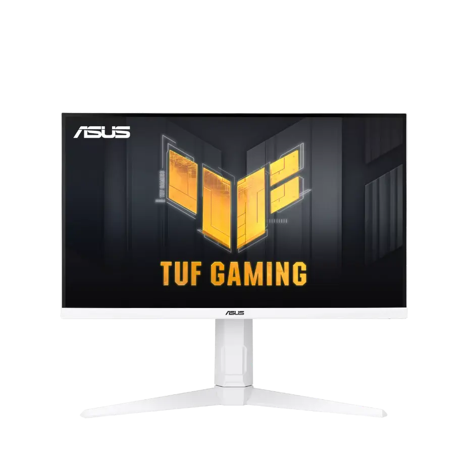ASUS TUF Gaming 27”(White)1440P Monitor (VG27AQL3A) – QHD (2560 x 1440), 180Hz, 1ms, Fast IPS, Extreme Low Motion Blur SYNC, G-SYNC Compatible, Freesync Premium, 130% sRGB, DisplayHDR 400
