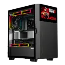 SAMA V Play 4367 Mid Tower Case ATX, With Monitor 7 inch - Black (BTF) 