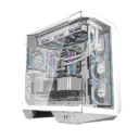 DarkFlash DY470 Mid Tower Case - White 