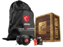MSI LOOTBOX 2021 MSI SHP-201 Stereo 2.1 Gaming Headset, Drawstring Bag 