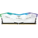 T-Force 16GB CL-38 (2 x 8) DDR5 6000MHz RAM (White) 